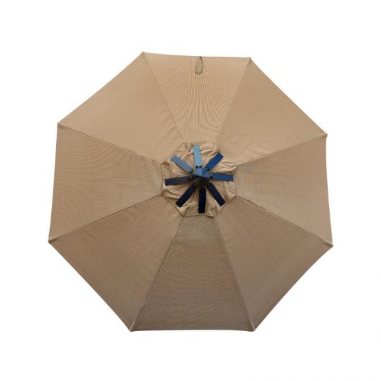 Offset Patio Umbrella with Lights