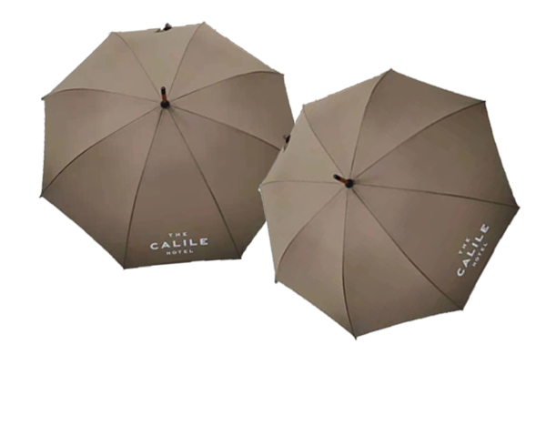 Paraguas promocional para Calile Hotel en Queensland